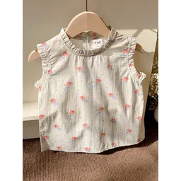 LULU & SKY Floral Print Cotton Top-picture-55