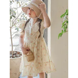 LULU & SKY Floral Print Fit & Flare Dress-picture-34