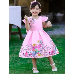 LULU & SKY Floral Print Fit & Flare Dress-picture-34