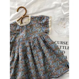 LULU & SKY Floral Print Fit & Flare Dress-picture-28