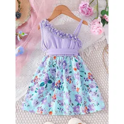 LULU & SKY Floral Print Fit & Flare Dress-picture-40