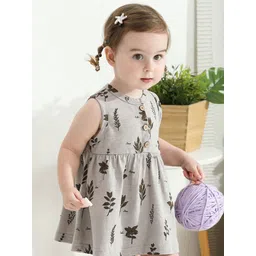 LULU & SKY Floral Print Fit & Flare Dress-picture-15