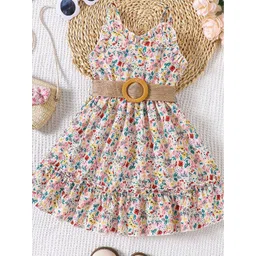 LULU & SKY Floral Print Fit & Flare Dress-picture-17