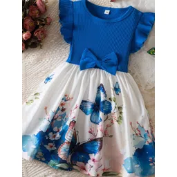 LULU & SKY Floral Print Fit & Flare Dress-picture-21