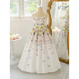 LULU & SKY Floral Print Fit & Flare Maxi Dress-picture-13