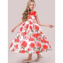 LULU & SKY Floral Print Fit & Flare Maxi Dress image 2