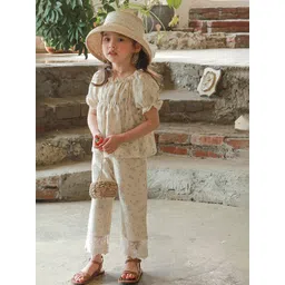 LULU & SKY Floral Print Puff Sleeve Blouson Top-picture-35