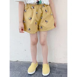 LULU & SKY Girls Conversational Printed Loose Fit Shorts-picture-47