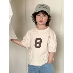 LULU & SKY Girls Drop-Shoulder Sleeves Pockets T-shirt-picture-24