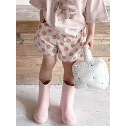 LULU & SKY Girls Floral Printed High-Rise Shorts-picture-12