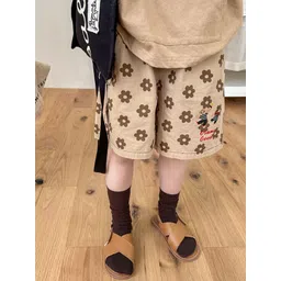 LULU & SKY Girls Floral Printed Loose Fit Shorts-picture-28