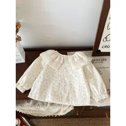 LULU & SKY Girls Floral Printed Round Neck Top-picture-53