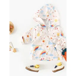 LULU & SKY Girls Floral without Denim Jacket with Embroidered-picture-17