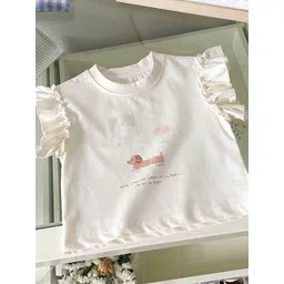 LULU & SKY Girls Graphic Print Top-picture-40