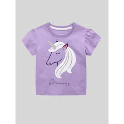 LULU & SKY Girls Graphic Printed Cotton Top-picture-40