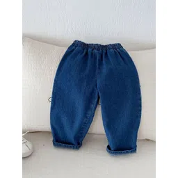 LULU & SKY Girls High-Rise Low Distress Jeans-picture-22