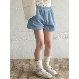 LULU & SKY Girls Loose Fit High-Rise Shorts-picture-19