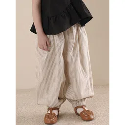 LULU & SKY Girls Loose Fit High-Rise Trousers-picture-35