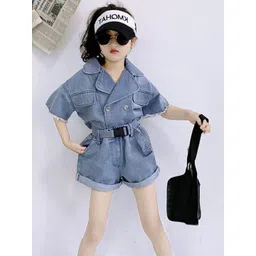 LULU & SKY Girls Organic Cotton Jumpsuit-picture-35