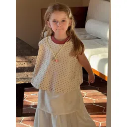 LULU & SKY Girls Polka Dot Print Cotton Top-picture-47