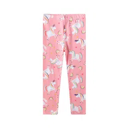 LULU & SKY Girls Printed Ankle Length Leggings-picture-37