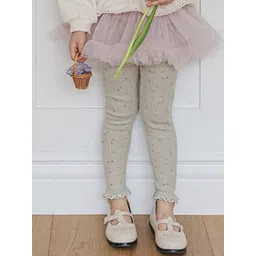 LULU & SKY Girls Printed Ankle-Length Tights-picture-13