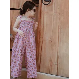 LULU & SKY Girls Printed Basic Jumpsuit-picture-10