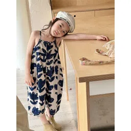 LULU & SKY Girls Printed Basic Jumpsuit-picture-56