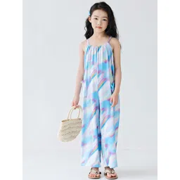 LULU & SKY Girls Printed Basic Jumpsuit-picture-12