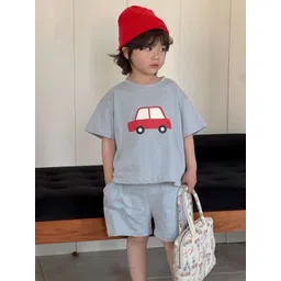 LULU & SKY Girls Printed Extended Sleeves Pockets T-shirt-picture-35