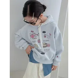 LULU & SKY Girls Printed Hooded Sweatshirt-picture-38
