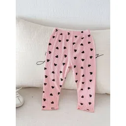 LULU & SKY Girls Printed Mid-Rise Ankle-Length Leggings-picture-14