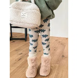 LULU & SKY Girls Printed Mid-Rise Ankle-Length Leggings-picture-22