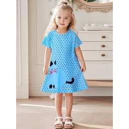 LULU & SKY Girls Printed Nightdress-picture-47