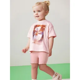 LULU & SKY Girls Printed Top with Shorts-picture-21