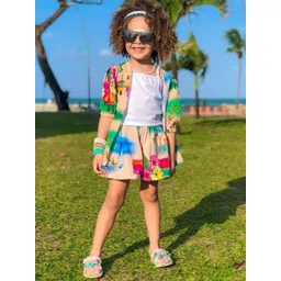 LULU & SKY Girls Printed Top with Shorts-picture-38