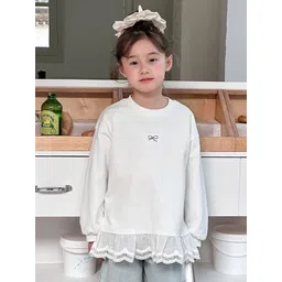 LULU & SKY Girls Round Neck Pure Cotton Regular Top-picture-24