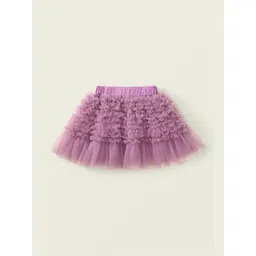 LULU & SKY Girls Ruffled Tulle Skirt-picture-33