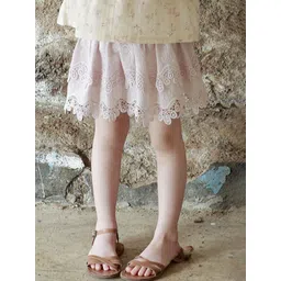 LULU & SKY Girls Skinny Fit High-Rise Shorts-picture-38