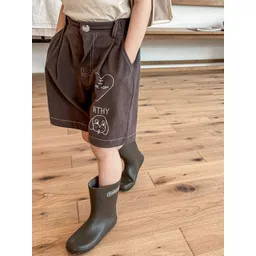 LULU & SKY Girls Striped Loose Fit Shorts-picture-25