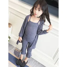 LULU & SKY Girls Striped Top with Capris-picture-37