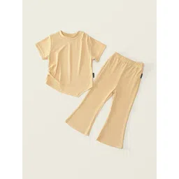 LULU & SKY Girls T-shirt with Trousers-picture-49