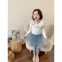 LULU & SKY Girls Tights With Attached Skirt image 3