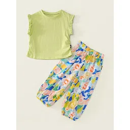LULU & SKY Girls Top with Trousers-picture-35