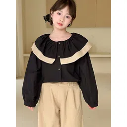 LULU & SKY Girls Tound Neck Top with Trouser-picture-49