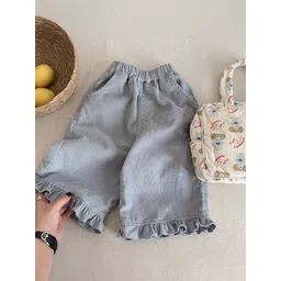 LULU & SKY Girls Wide Leg High-Rise Highly Distressed Heavy Fade Jeans-picture-27