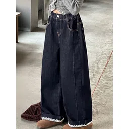 LULU & SKY Girls Wide Leg High-Rise Jeans-picture-40