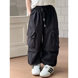 LULU & SKY Girls Wide Leg High-Rise Mildly Distressed Jeans-picture-24