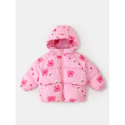 LULU & SKY Girls without Crop Puffer Jacket with Patchwork-picture-20