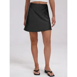 LULU & SKY High-Rise Flared Mini Skirt-picture-10